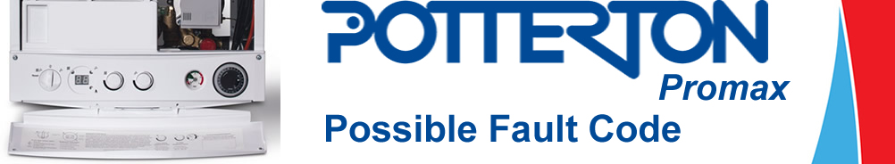 Potterton Promax Possible Error Fault Code