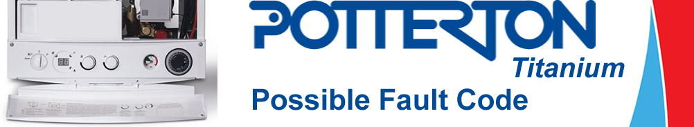 Potterton Titanium Possible Error Fault Code