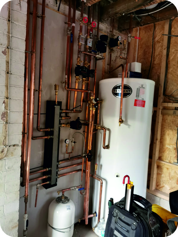 multi zone heating system